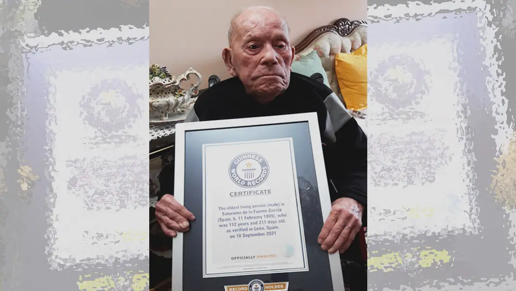 الإسباني ساتورنينو غارسيا يحصد اللقب الثمين كأكبر معمر في العالم عن عمر يناهز 112 عام