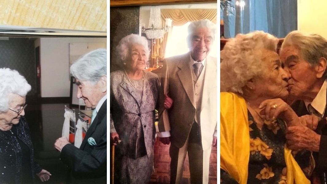 Three-pictures-of-Julio-and-Waldramina-the-oldest-married-couple