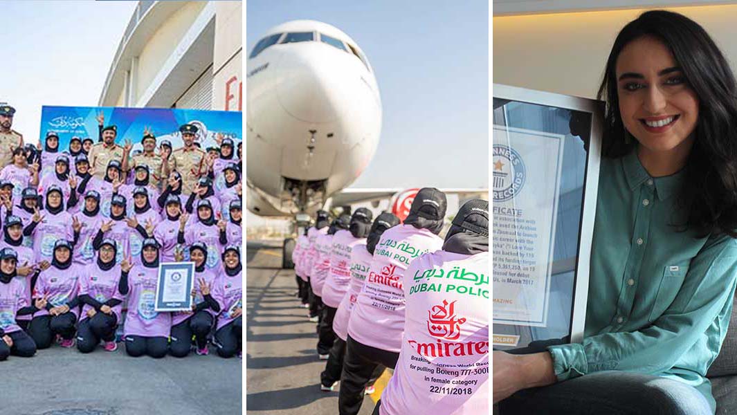 Record breaking women from the middle east