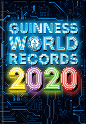 غلاف كتاب غينيس للأرقام القياسية 2020