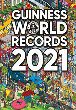 غلاف كتاب غينيس للأرقام القياسية 2021
