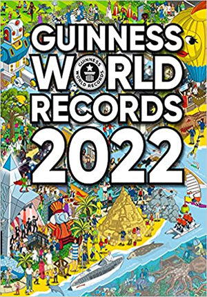 غلاف كتاب غينيس للأرقام القياسية 2022